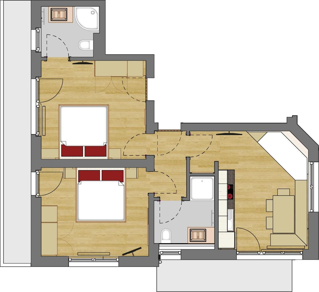 Apartment Kristall Finkenberg Esterno foto